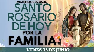 💝ROSARIO POR LA FAMILIA HOY 📿Oracion Catolica oficial ala Virgen María 🙏 Lunes 03 DE JUNIO✅