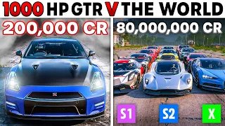 Forza Horizon 5 | 1000 Horsepower Nissan GT-R R35 VS The World! | The Greatest JDM Of All Time?