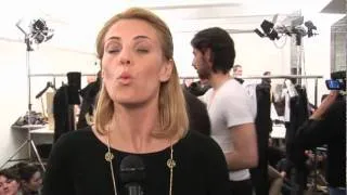 fashiontv | FTV.com - MILAN MAN F/W 2009-10- TRUSSARDI 1911  BACKSTAGE