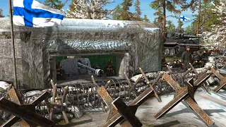 1,000 Germans Deploy to Finland BUNKER FORTRESS Defense! - Gates of Hell: WW2 Mod