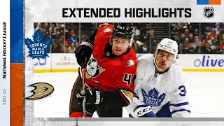 Toronto Maple Leafs vs Anaheim Ducks Nov 28, 2021 HIGHLIGHTS