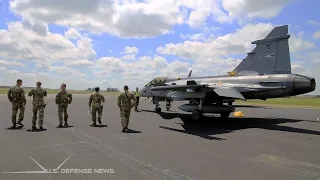 Russian Forces Shocked! Swedish Secretly Trained Ukrainian Pilots With JAS 39 Gripen Jets