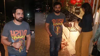 Emraan Hashmi With Wife Parveen Shahani Spotted At Zao Cha House In Bandra || Bollywood Mastiz