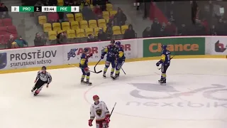 LHK Jestřábi Prostějov vs. HC ZUBR Přerov (Chance liga, 38. kolo)