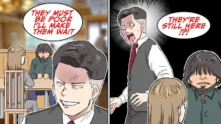 My boss discriminated against the poor… But then… [Manga Dub]