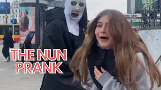 Лучшие ИСПУГИ людей. The NUN PRANK