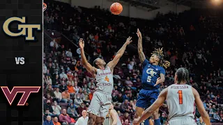 Georgia Tech vs. Virginia Tech Men's Basketball Highlights (2021-22)