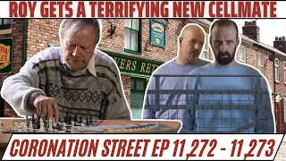 Coronation Street spoilers Episode 11,272 – 11,273 | Roy Cropper gets a TERRIFYING new kill cellmate