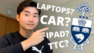 WHAT TO BUY BEFORE GOING TO UNIVERSITY OF TORONTO | THINGS YOU SHOULD/SHOULDN'T BUY | CARS | IPADS