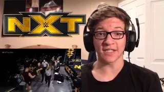Mcafee Punts Adam Cole's Head REACTION | NXT 8/05/20