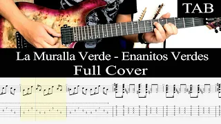 LA MURALLA VERDE - Enanitos Verdes (Felipe Staiti): FULL cover guitarra + TAB (EXCLUSIVO PATREON)