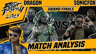 MK11 Match Analysis: ECT 2019 Top 8 GRAND FINALS - Dragon vs. SonicFox