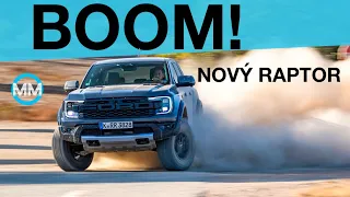 2023 RAPTOR! POŘÁDNÝ V6 MOTOR | BRUTÁL SKOKY! NEJLEPŠÍ KÁRA LETOŠKA. Ford Ranger Raptor | CZ/SK