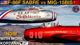 F-86 Sabre vs Mig-15: Single & Group Korean War Dogfights | DCS