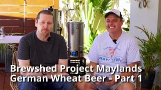 German Wheat Beer Part 1 at Brewshed Project Maylands