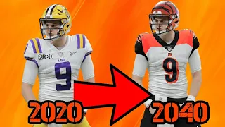 JOE BURROW CAREER SIMULATION!! MADDEN 20 SIMULATION