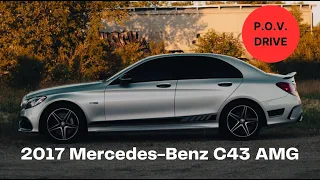 2017 Mercedes Benz C43 AMG Stage 1 P.O.V. Drive