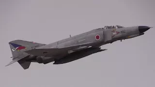 F-4 Phantom Takeoff 302SQ JASDF Hyakuri Airbase 3rd Mission 航空自衛隊百里基地