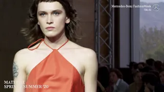 Mercedes-Benz Fashion Week Tbilisi SS20 / MATERIEL