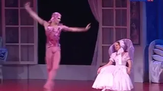 Жанна Аюпова и Николай Цискаридзе в балете "Видение розы" 2007 год