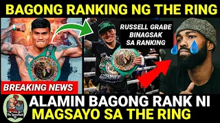 BREAKING: Mark Magsayo RANK No. 2 sa The Ring | Russell Jr Bumagsak sa RANK No. 6