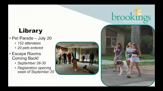 City of Brookings City Council Meeting  - Tuesday, August 24 2021