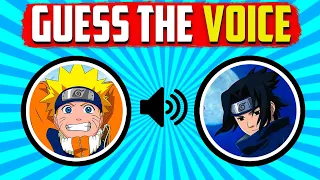 Guess NARUTO Characters by Their VOICE | Naruto Quiz