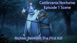 Castlevania Nocturne Episode 1 Scene: The First Fight Of Richter Belmont