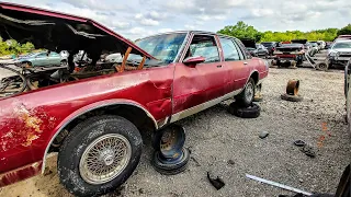1988 Caprice Classic Box Chevy Junkyard Find. Finally Found A Steering Column For Mine?