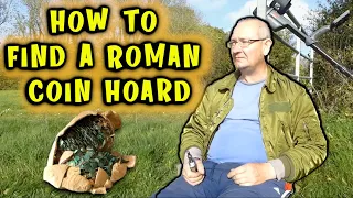 How to Find a Life Changing Lost Roman Coin Hoard Metal Detecting