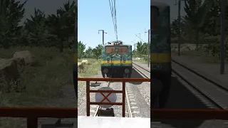 Locomotive Crash Train  #trainsimulator2022 #shots