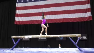 Emily Lee - Balance Beam - 2016 P&G Gymnastics Championships - Jr. Women Day 2