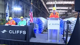 US Sen. Sherrod Brown calls for U.S. Steel sale to Nippon Steel to be stopped at Cleveland-Cliffs