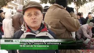 România  Nostalgicii Comuniști aduc omagiu lui Ceaușescu  la aniversarea a 98 de ani de  la nașterea