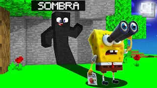 TROLEI O BOB ESPOJA ME TRANSFORMANDO NA SOMBRA DELE!!!