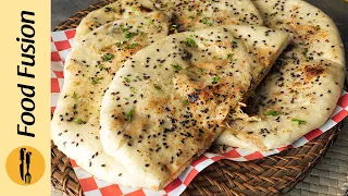 Creamy Tikka Reshmi Naan without oven Recipe by Food Fusion
