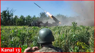 Beast of a machine: Ukrainian army Commander-in-Chief shows RM-70 Vampire MLRS in action