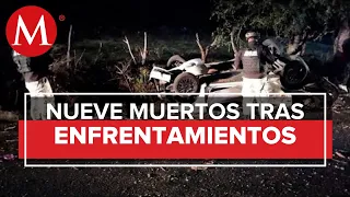 Enfrentamientos armados en Michacán dejan nueve muertos