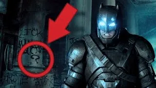 10 COOLEST Batman v Superman: Dawn of Justice Easter Eggs, References and Trivia