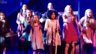 Stagebox performs "Hard Knock Life" from hit musical Annie on ITV"s "Keep It In The Family", 2015