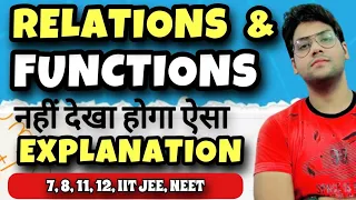 Relations and Functions and Mapping | Full Explain | Relations| Functions | Classes 11| Maths Future