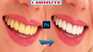 How to whiten your teeth properly in photoshop 2024