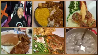 Show your plate! DJ Akademiks, Lil Boom, Big AJ & the chat talk cooking & show off their plates!