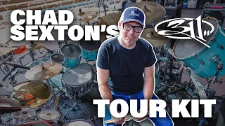 Chad Sexton - 311 - Tour Kit Rundown