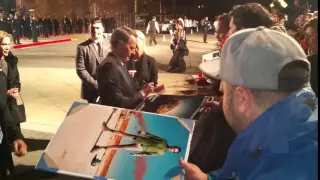 bryan cranston signing autographs for fans at psff