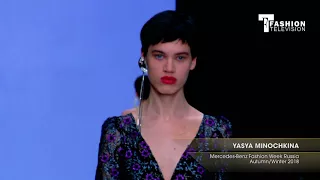 YASYA MINOCHKINA Mercedes Benz Fashion Week Russia Autumn/Winter 2018 Part 2