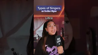 Types of Singers as Zodiac Signs🍬