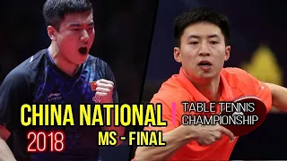 LIANG Jingkun Vs FANG Bo (MS-FINAL) 2018 China National Championship - Full Match/HD1080p