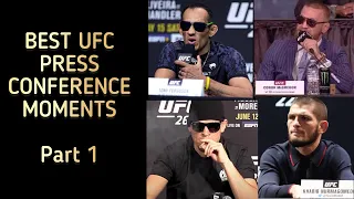 Best UFC Press Conference Moments | Part 1