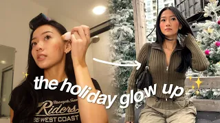 CHRISTMAS PARTY GRWM! makeup, outfit ideas and last minute gifts ✨ (chit chat-style vlog)